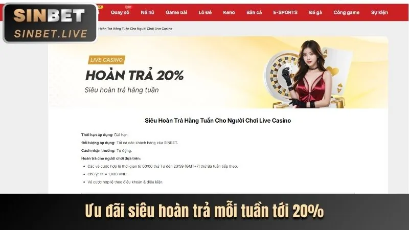 Hoàn trả VIP